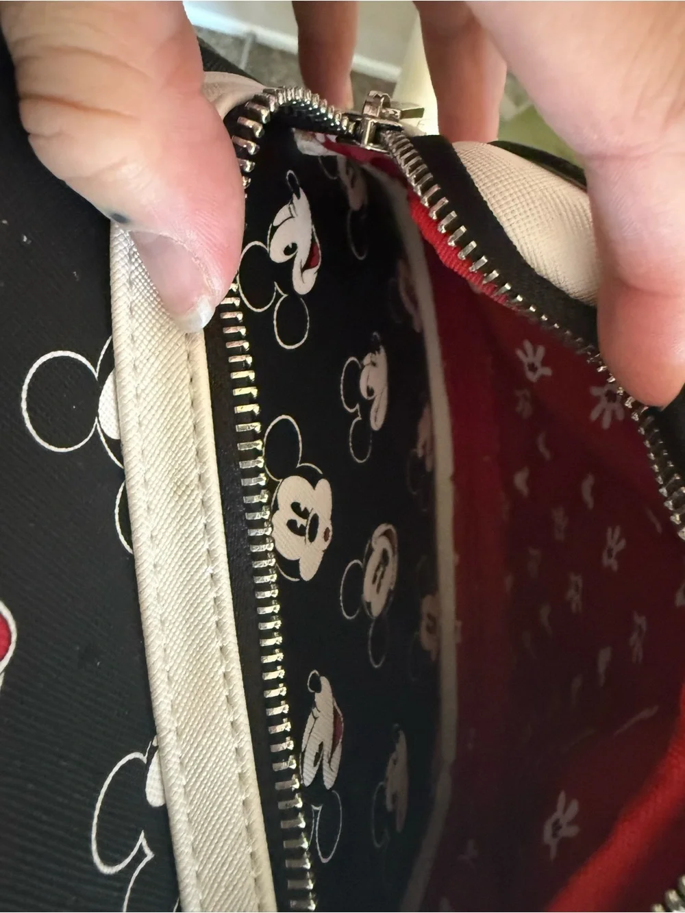 Loungefly Black & White Mickey Mouse Mini Backpack